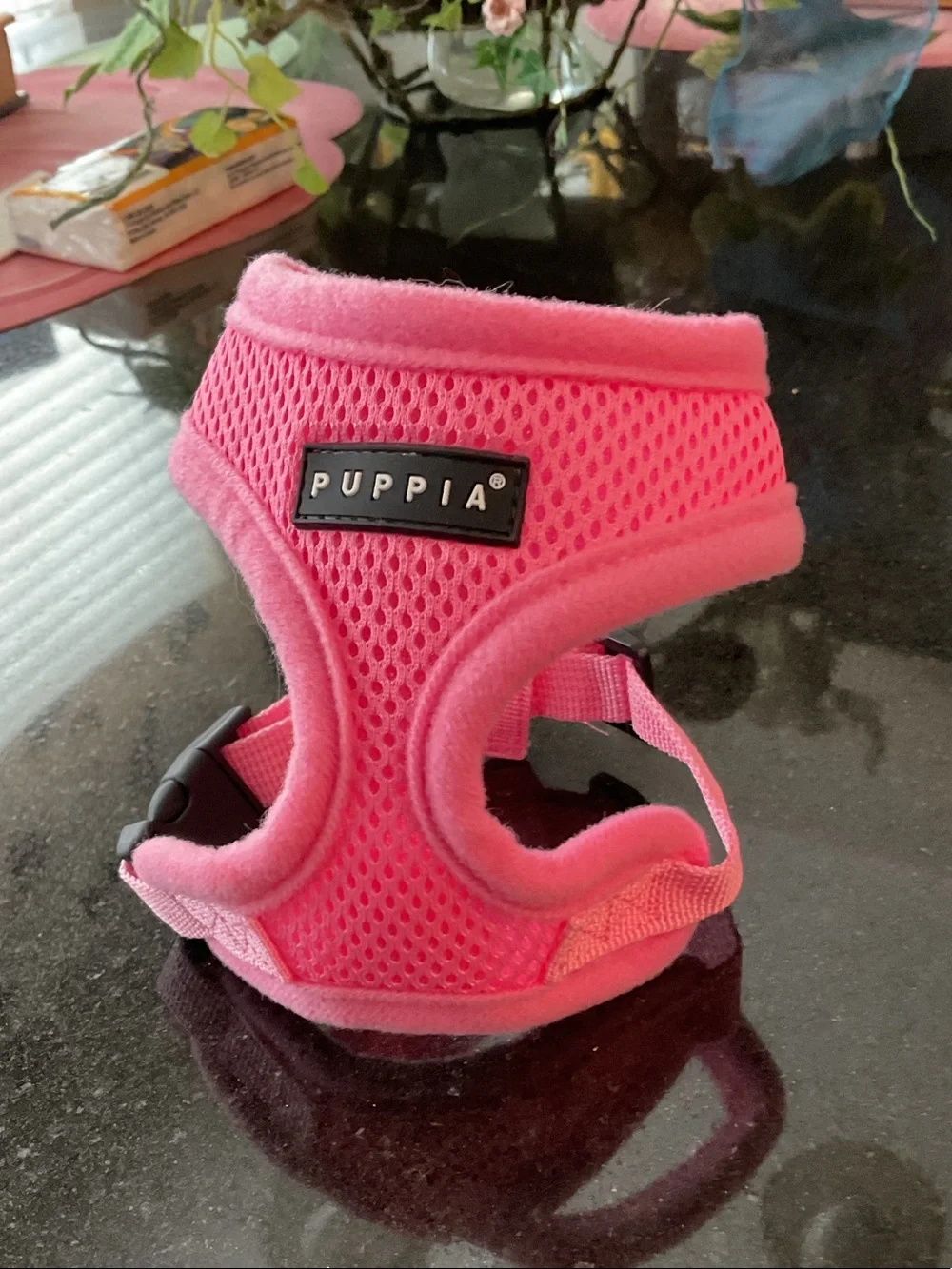 Puppia Hot Pink Mesh Puppy Harness